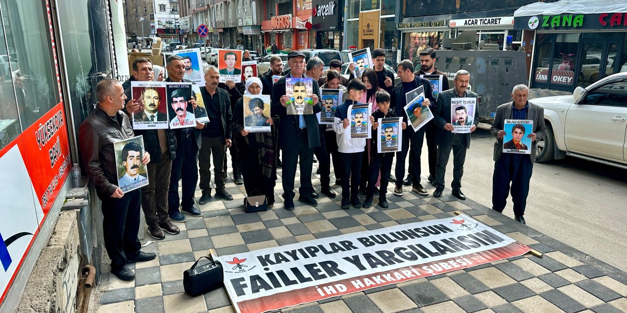 Yüksekova’da 31 yıldır haber alınamayan 3 köylü için adalet çağrısı