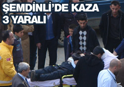 Şemdinli'de Altınsu köyü mevkiinde kaza: 3 yaralı
