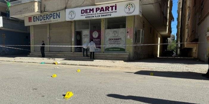 DEM Parti ilçe binasına silahlı saldırı