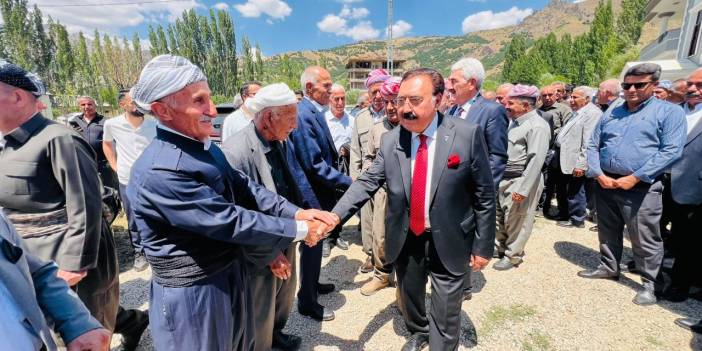 Şemdinli'de iki aile arasındaki 28 yıllık husumet barışla son buldu