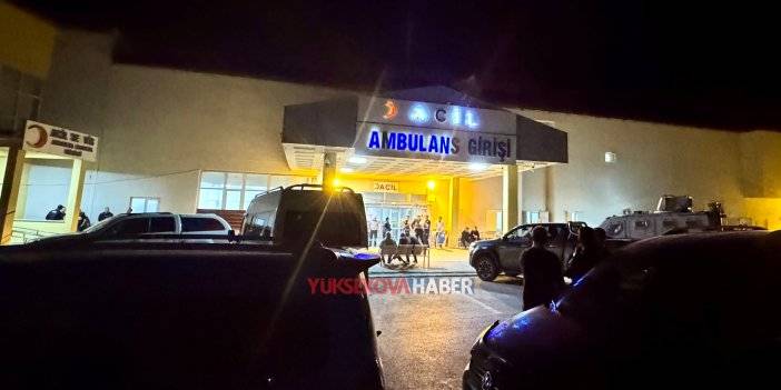 Yüksekova’da silahlı ve bıçaklı kavga: 3 yaralı