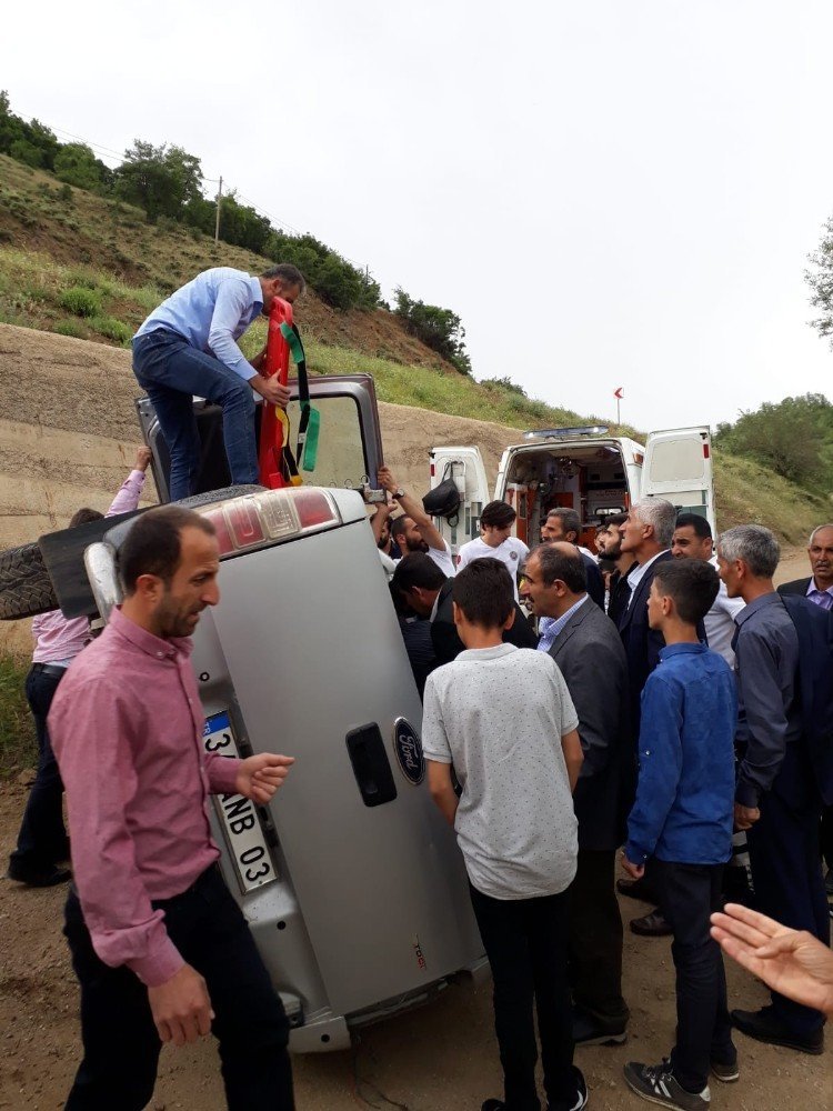 Şemdinli’de trafik kazası: 4 yaralı