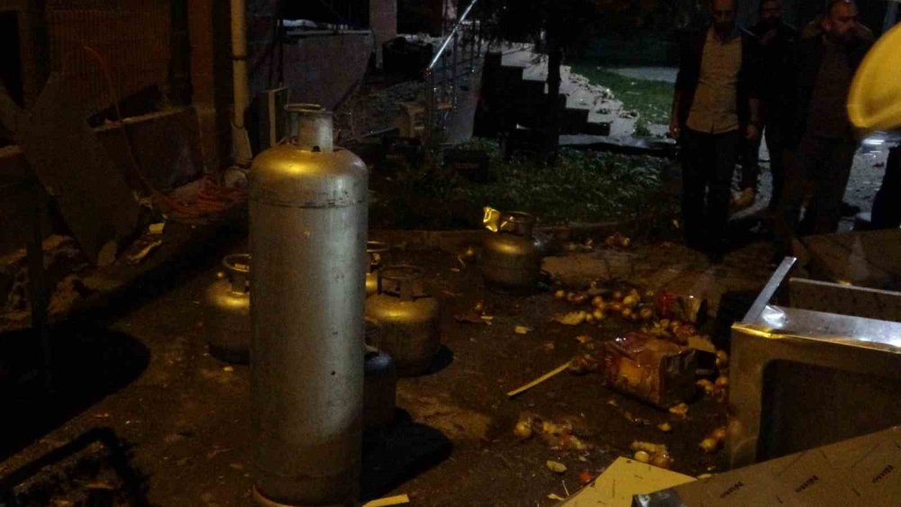 Malatya’da patlayan konteyner halkı sokağa döktü