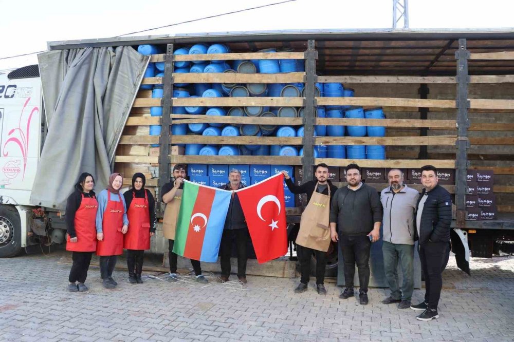 Kadın girişimci ilk ihracatı Azerbaycan'a yaptı