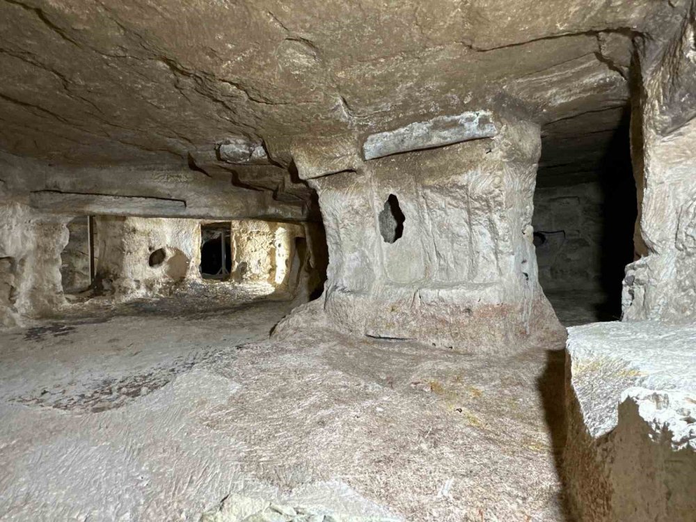 Beş bin yıllık geçmişi olan "Matiate Yer Altı Şehri" gün yüzüne çıkarılıyor