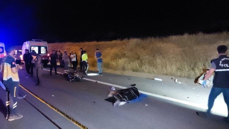 Motosiklet kazasında ölen gencin kamera görüntüleri ortaya çıktı