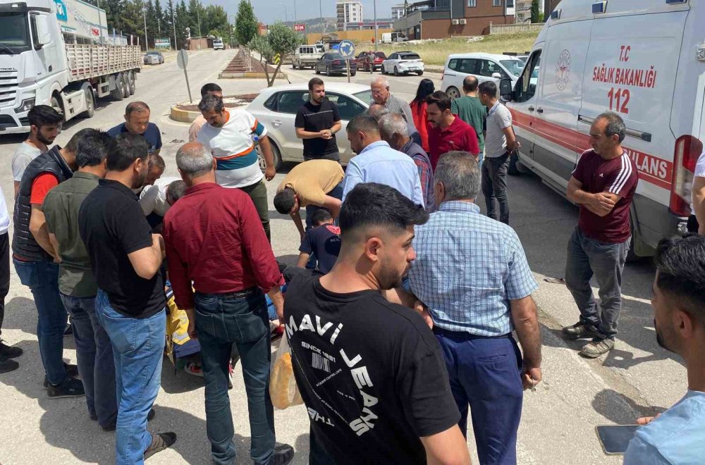 Adıyaman'da otomobil ile motosiklet çarpıştı: 1 yaralı