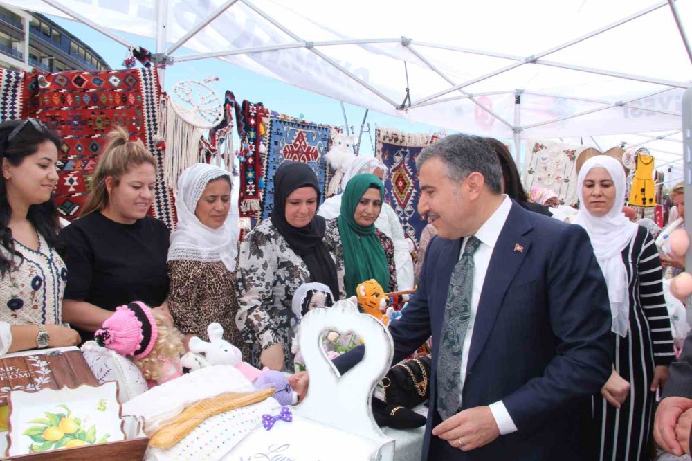 Şırnak’ta Halk Eğitim Merkezlerinde aldıkları eğitim ile sergi düzenlediler