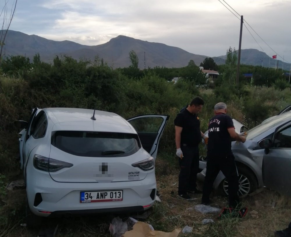 Malatya'da feci kaza: 1 ölü, 4 yaralı