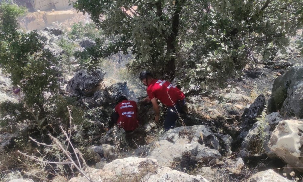 Adıyaman'da orman yangını güçlükle söndürüldü