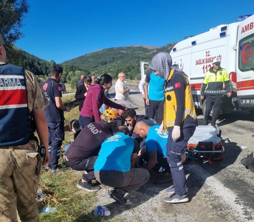 Erzincan’da feci otobüs kazası: 1 ölü, 41 yaralı