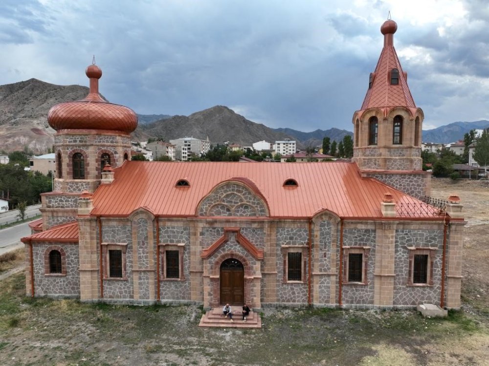 Oltu'daki Rus Kilisesi’nde restorasyon tamamlandı