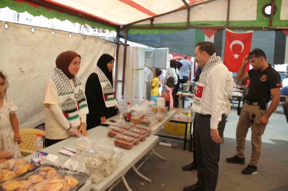 Muş-Malazgirt’ten Filistin’e anlamlı destek