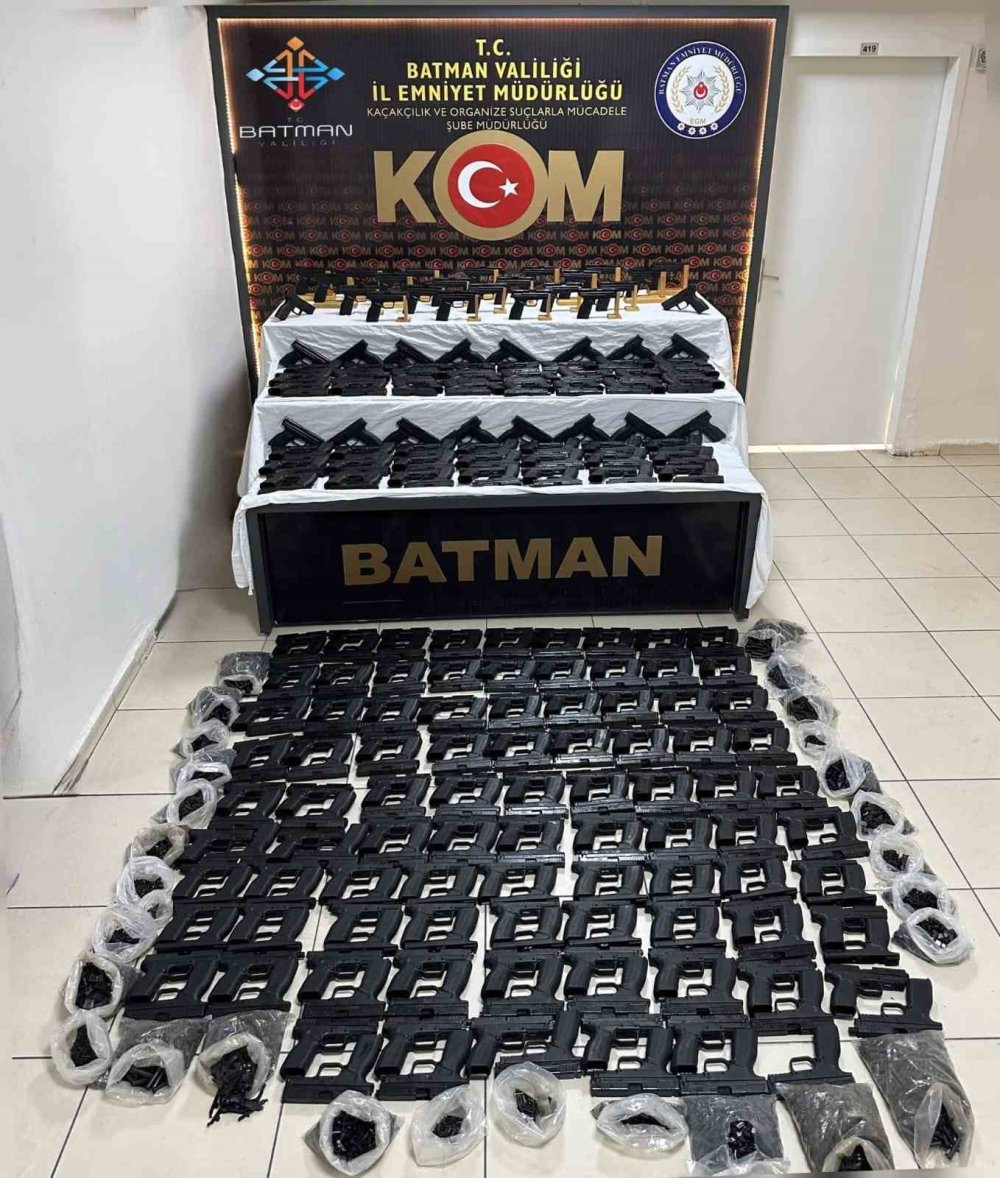 Batman’da silah kaçakçılığı operasyonu: 2 şahıs tutuklandı