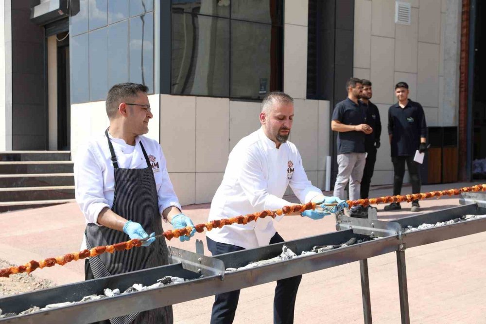 Gastroantep Festivalinde dünya rekoru denemesi için tüm hazırlıklar tamam