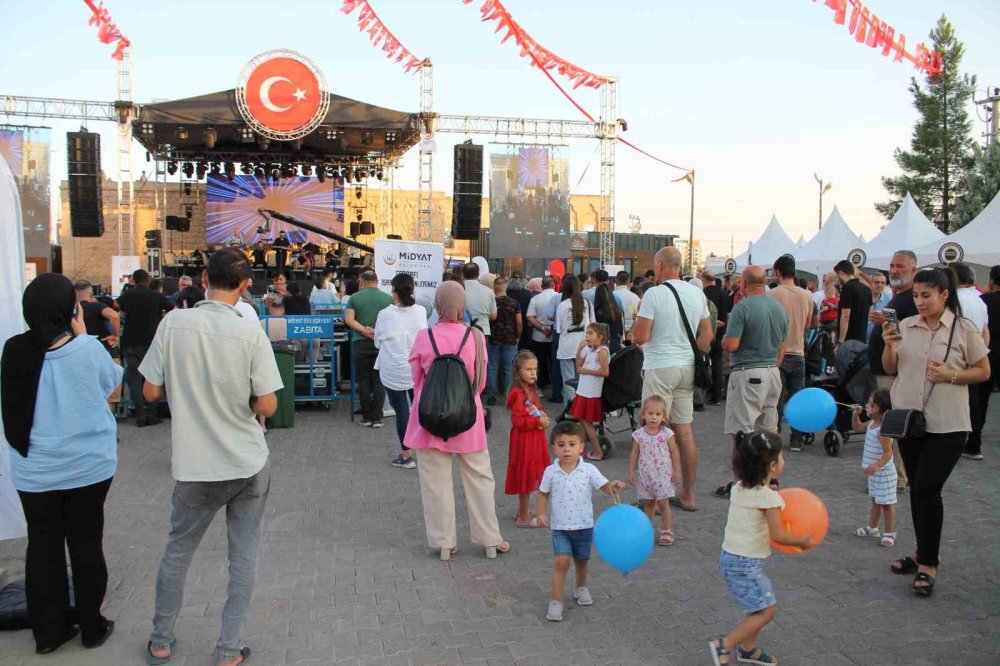 Midyat 3. Uluslararası Kültür ve Sanat Festivali’ne katılım yoğunluğu