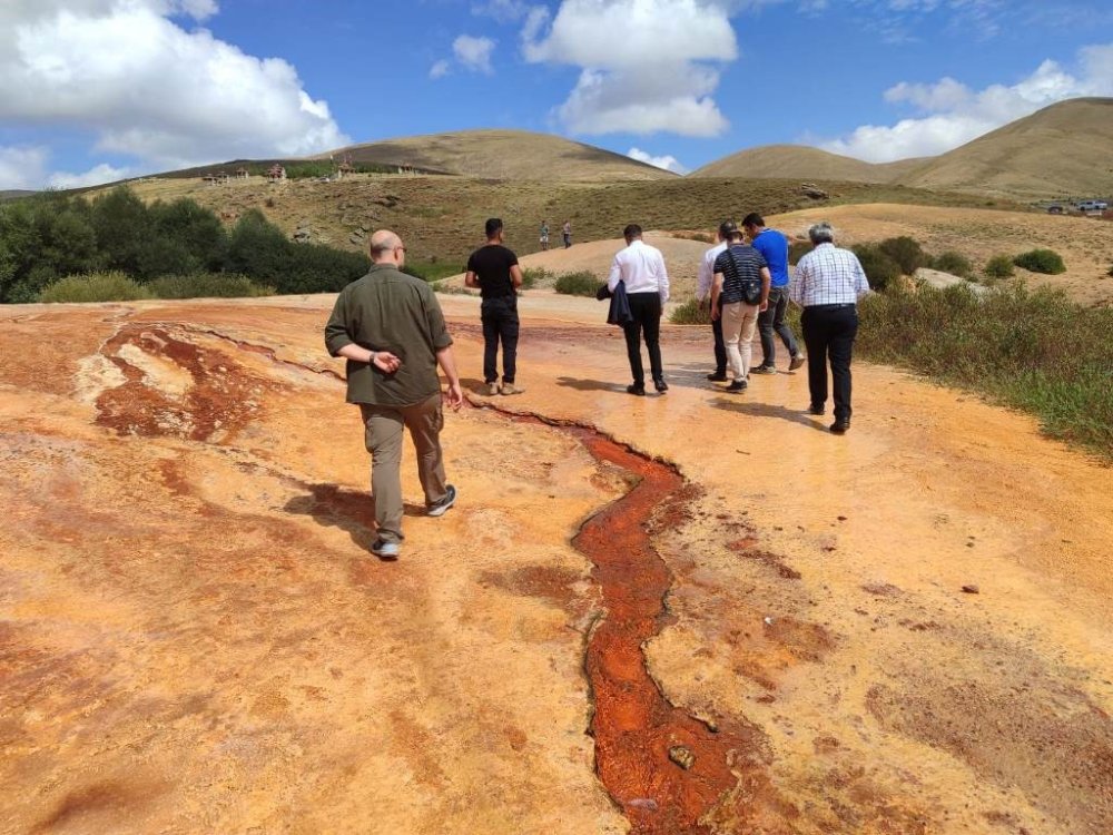 Erzincan'dadoğal sit alanlarında incelemeler yapıldı