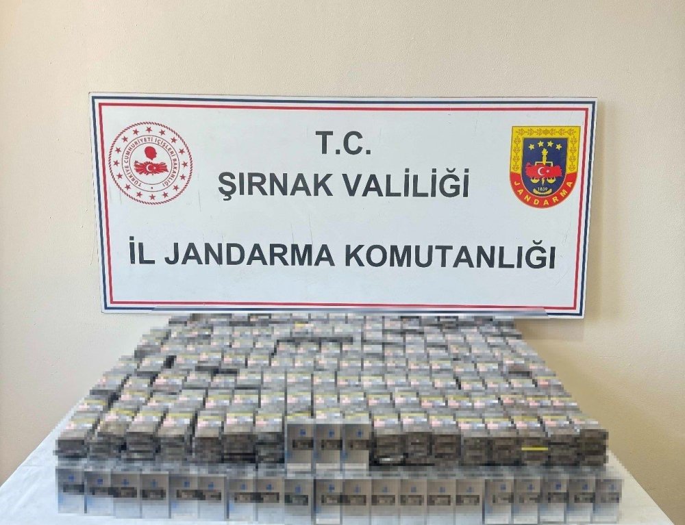 Şırnak’ta Jandarma’dan kaçakçılık operasyonu: 26 kişi gözaltına alındı