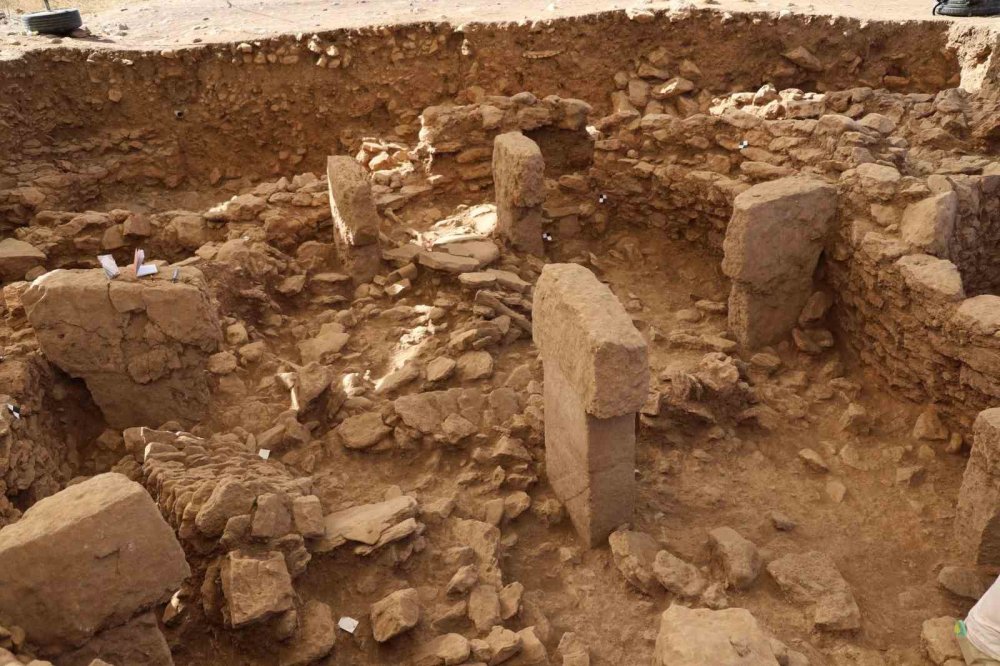 Şanlıurfa’da Göbeklitepe kadar eski Sayburç Ören Yeri’nde kazı çalışmaları devam ediyor