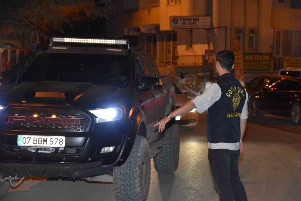 Hakkari polisinden huzur ve güven uygulaması