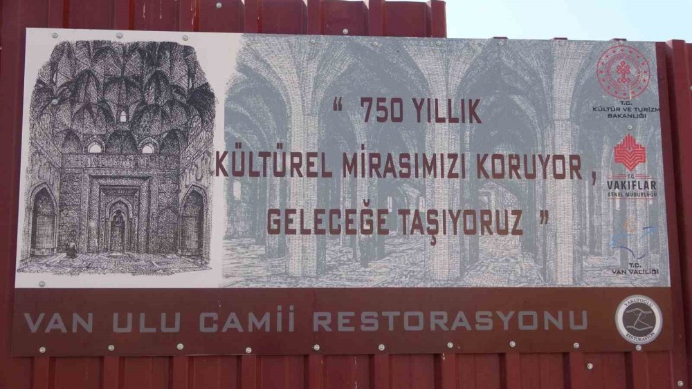 Van Ulu Cami aslına uygun restore edilecek