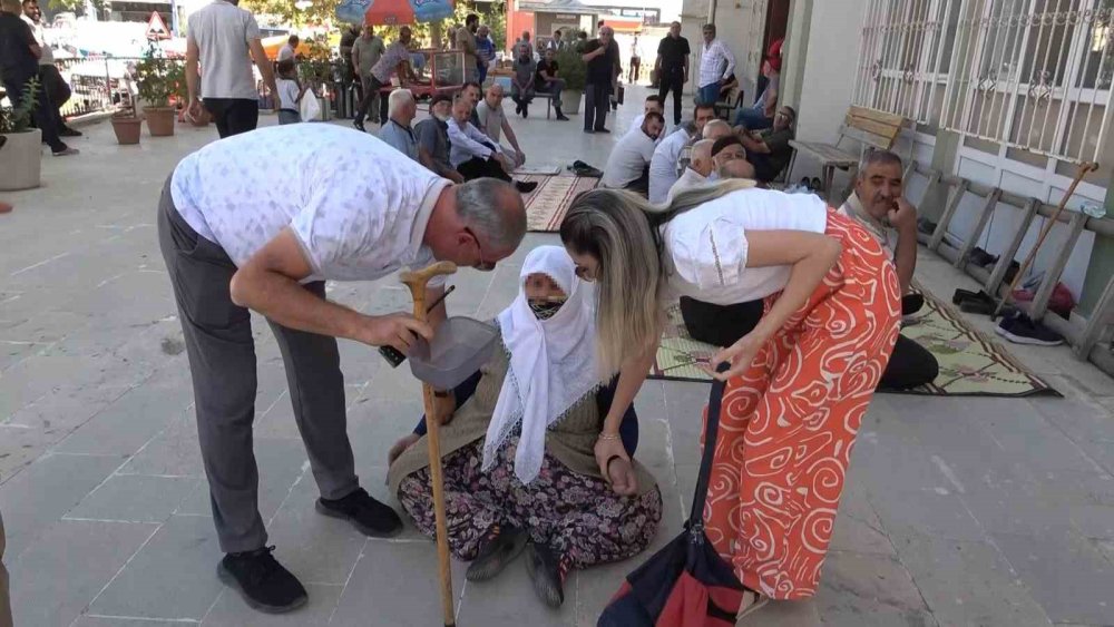 Elazığ’da zabıtasından dilenci operasyonu