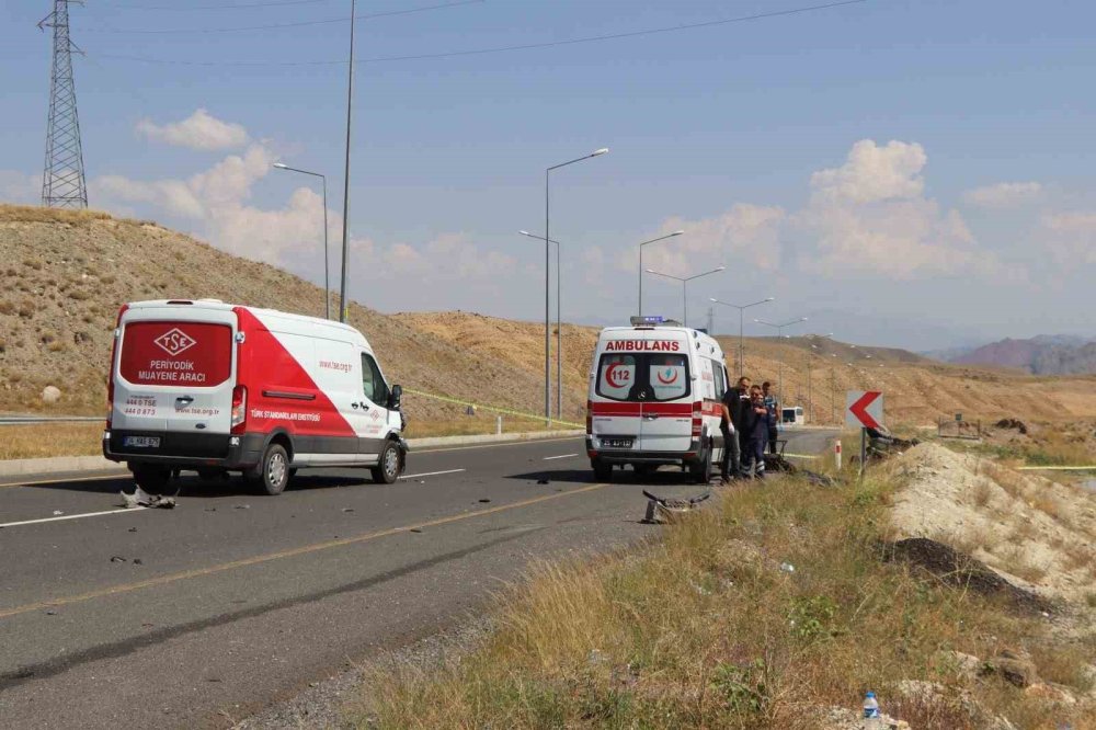 Erzurum’un Oltu ilçesinde feci kaza