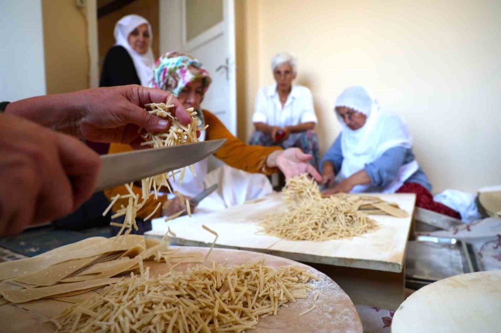 Elazığ'ın kadınlar kurdukları kooperatifte hem sosyalleşiyor hem de ekonomilerine katkı sağlıyor