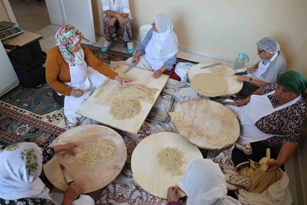 Elazığ'ın kadınlar kurdukları kooperatifte hem sosyalleşiyor hem de ekonomilerine katkı sağlıyor