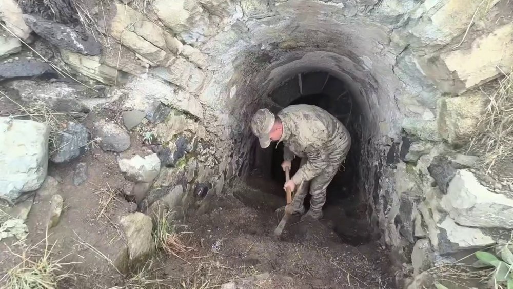 Jandarmadan bu kez tabya temizlik ve bakım operasyonu