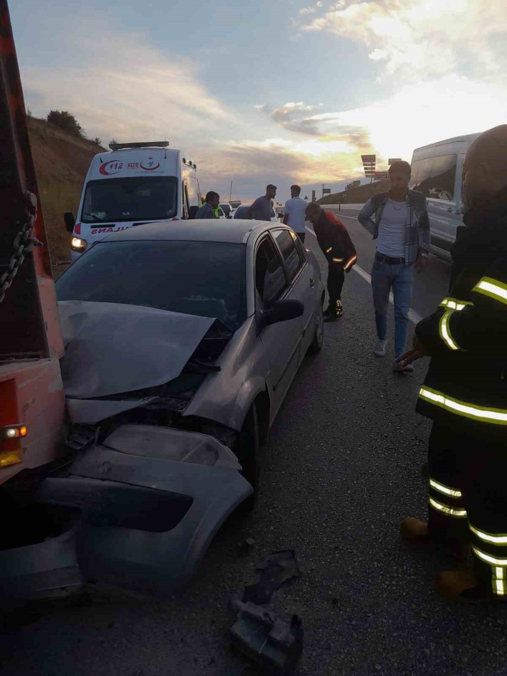 Elazığ’da trafik kazası: 2 kişi yaralandı