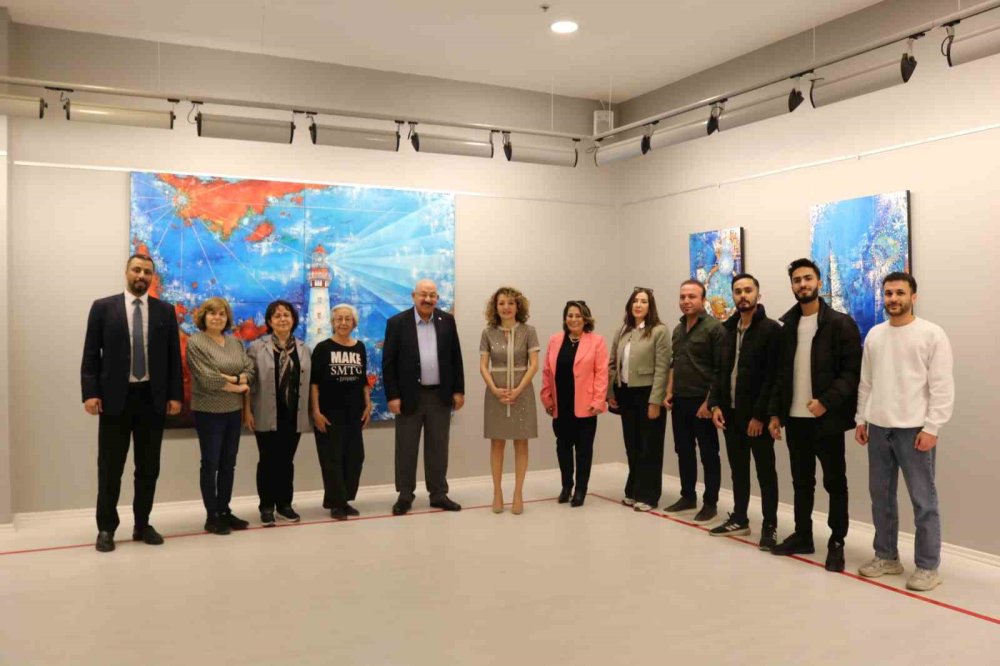 SANKO Sanat Galerisi’nde 'Denizcinin Umudu' temalı resim sergisi