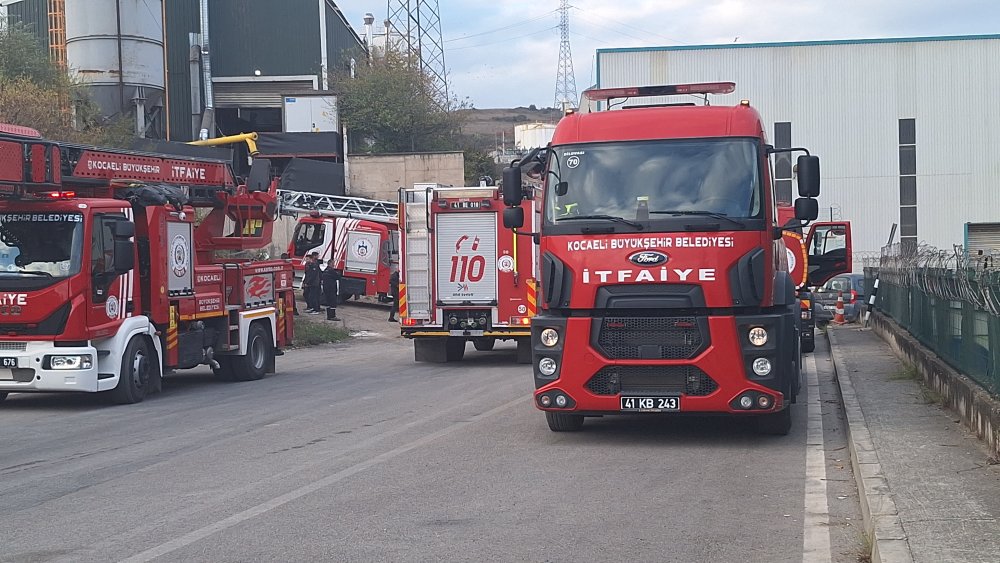 Kocaeli'de bir fabrikada kazan patladı: 1 ölü, 1 yaralı