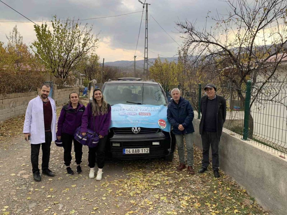 Pülümür’de, gezici sağlık taraması gerçekleştirildi