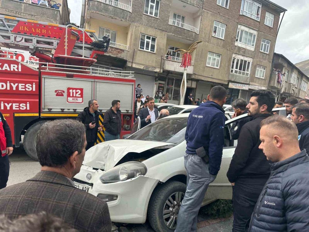 Hakkari’de trafik kazası