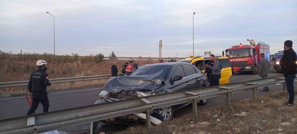 Urfa’da trafik kazası: 6 yaralı