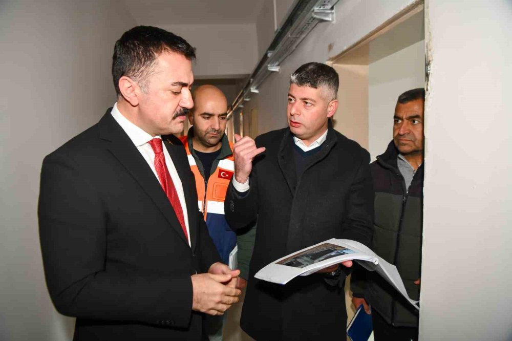 Dersim’de depreme karşı binalarda güçlendirme çalışmaları sürüyor