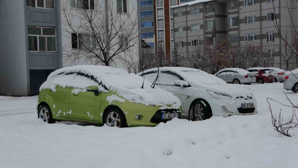 Bitlis’te kar yağışı etkili oldu