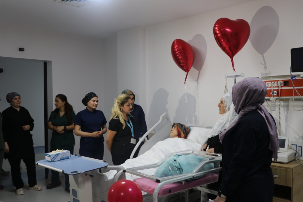 Amed'de yeni yılın ilk bebeği ‘Sedat’ oldu