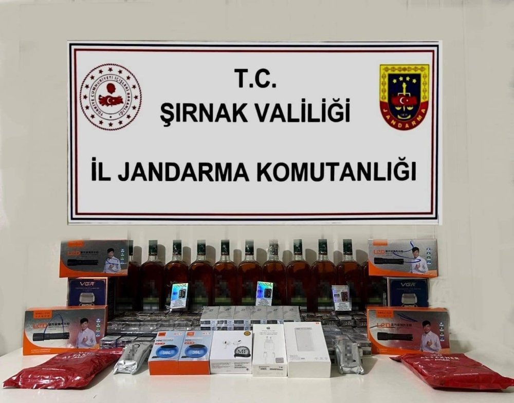 Şırnak’ta kaçakçılık operasyonu, 1 tutuklama