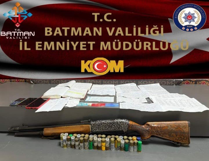 Batman’da tefecilik operasyonu: 1 kişi tutuklandı