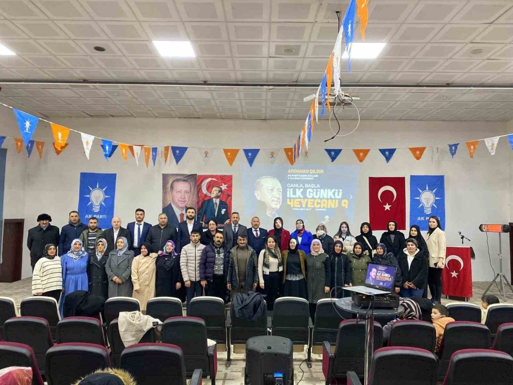 AK Parti Çıldır Kadın Kolları Kongresini gerçekleştirdi