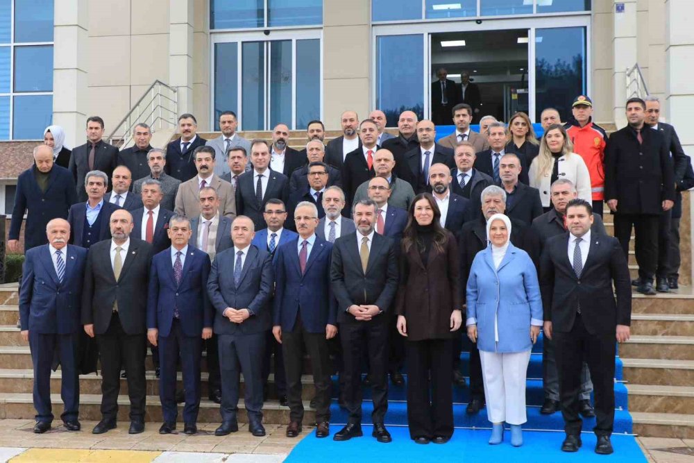 Ulaştırma ve Altyapı Bakanı Abdulkadir Uraloğlu, Elazığ’da