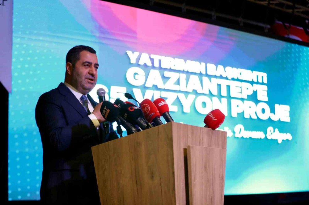 Antep'te 65 vizyon proje için tanıtım toplantısı düzenlendi
