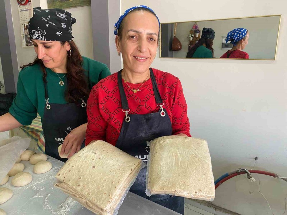 Elazığ’da kadın girişimciler yufka üretimiyle istihdam sağlıyor