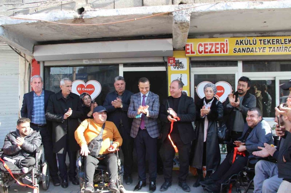 Şırnak’ta engelli araçlarının tamiri için atölye açıldı