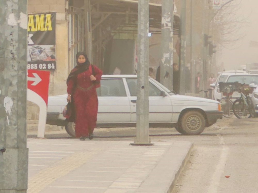 Toz bulutu Urfa’yı esir aldı