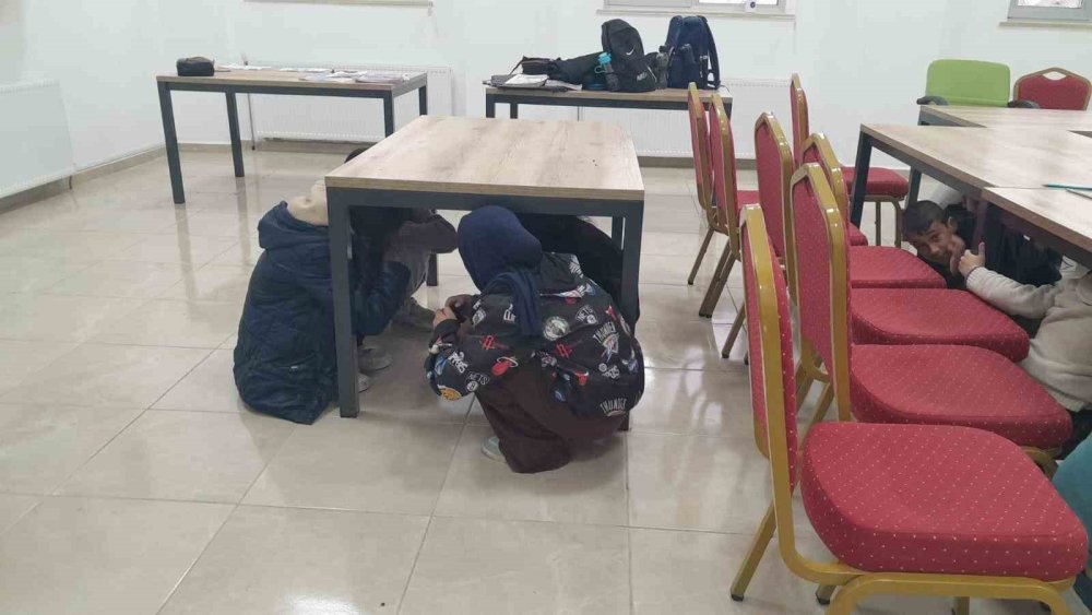 Çocuklar için afet bilinci etkinliği düzenlendi