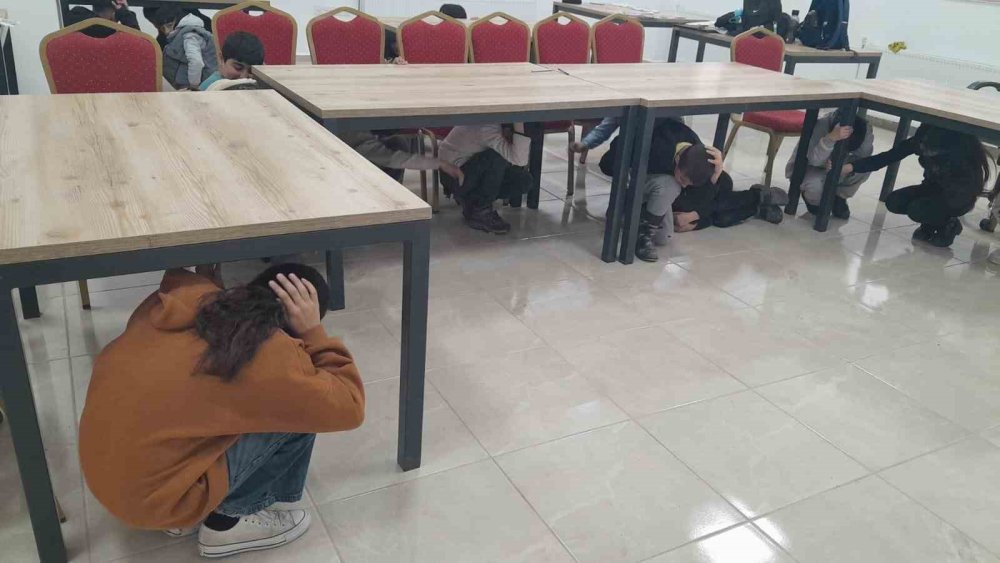 Çocuklar için afet bilinci etkinliği düzenlendi