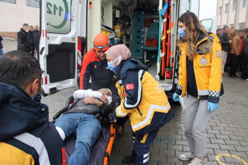 Adıyaman Ceza İnfaz Kurumunda yangın tatbikatı yapıldı